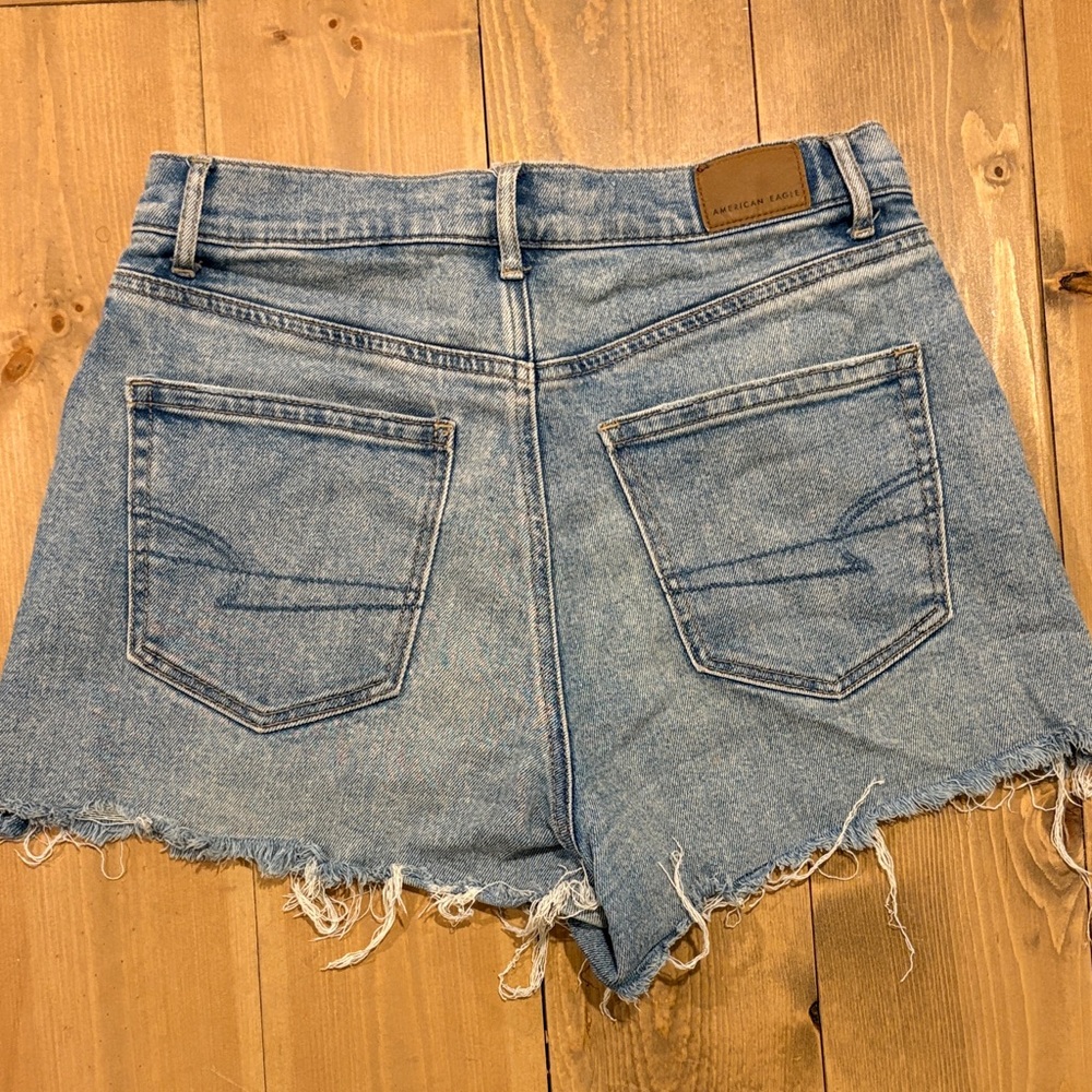 American Eagle Outfitters Light Blue Jean Shorts